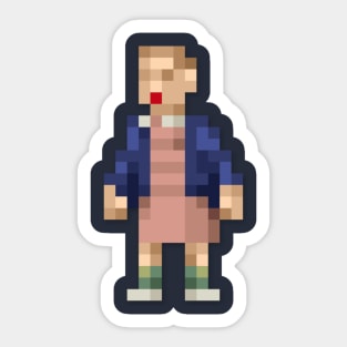 Eleven low-res pixelart Sticker